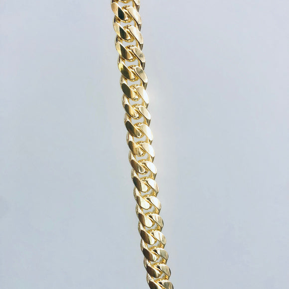 14k Yellow Gold 12mm Miami cuban 26"